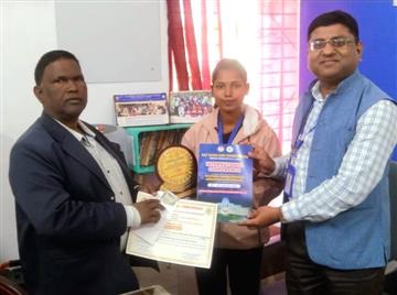 International Conference, Best Poster Presentation Award (Sanjana Ekka, B.Sc. Final Year)